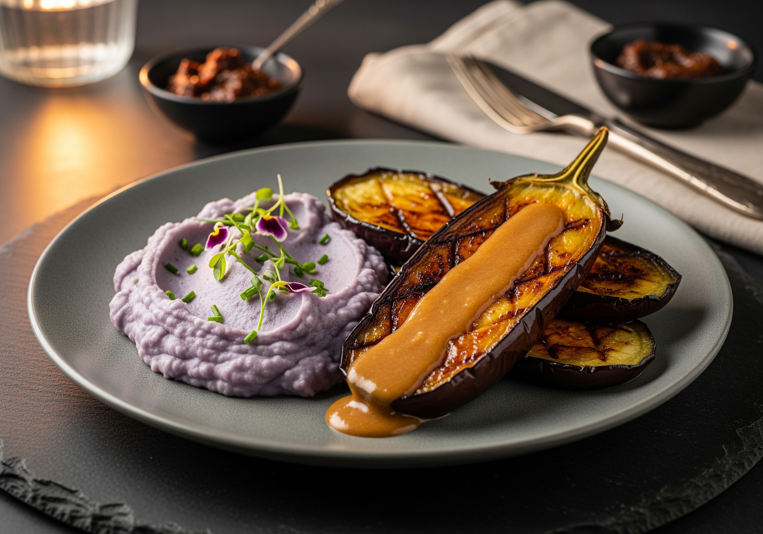 miso-glazed-eggplant-black-garlic